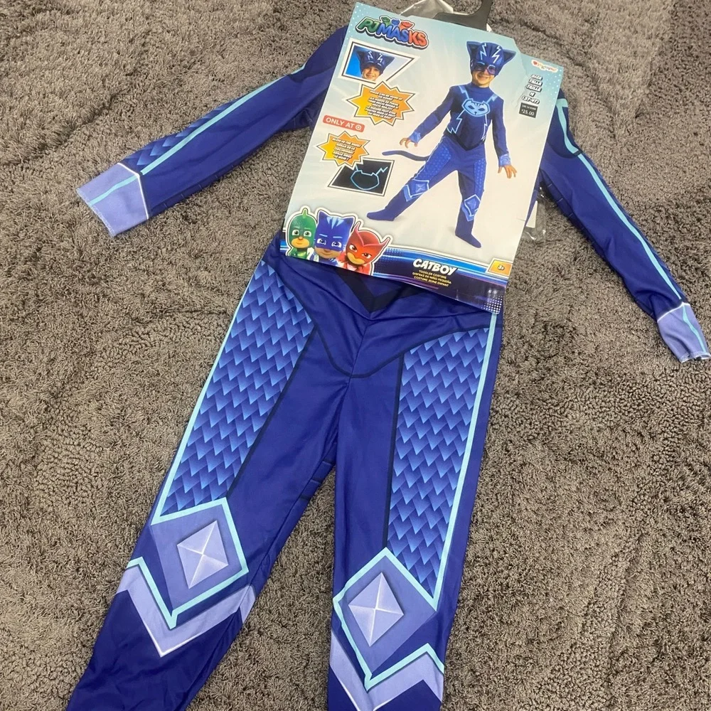 Catboy Blue Toddler Costume - Catboy Costume M (3T-4T)